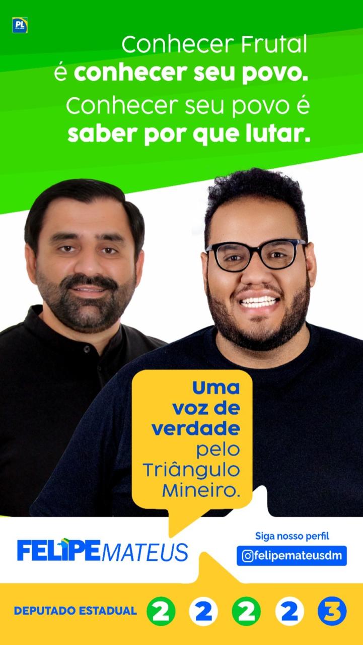 Material de campanha Felipe Mateus